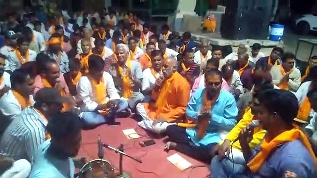 श्री बालाजी ध्वजा यात्रा में गूंजे बालाजी महाराज के जयकारे