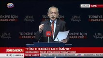 Kılıçdaroğlu’ndan Erdoğan’a çok sert sözler: Buradan ilan ediyorum…