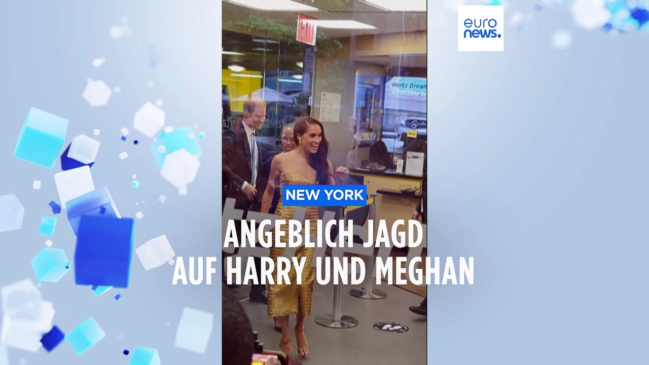 Offenbar Verfolgungsjagd in New York: Harry und Meghan auf der Flucht vor Paparazzi