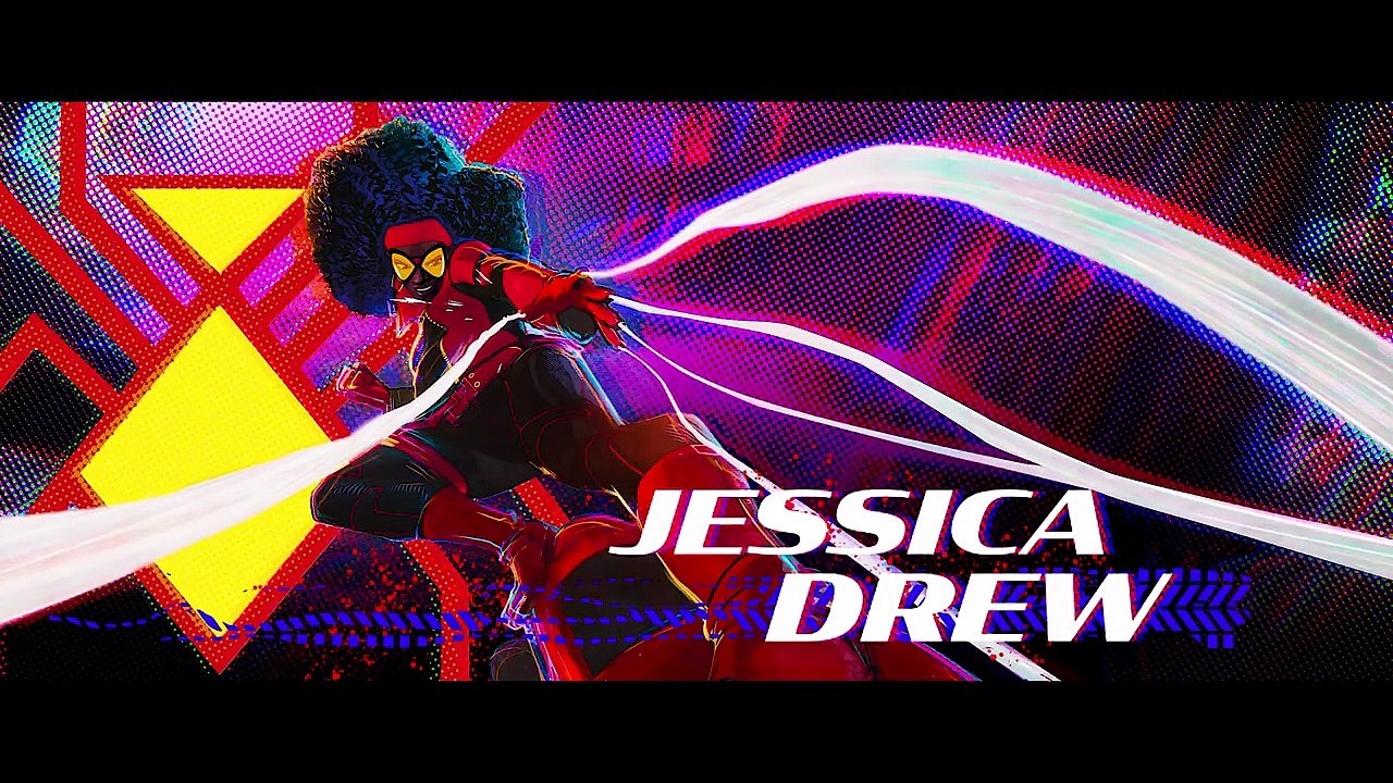 SPIDER MAN ACROSS THE SPIDER VERSE  Gwen Stacy Meets Spider Woman  (4K ULTRA HD) 2023