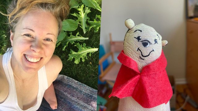 Woman With One Arm Draws Pop Culture Characters On Her Stump | Happily TV