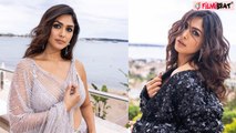 Cannes 2023: Red Carpet पर Mrunal Thakur का दूसरा दिन, इस बार White Saree में लगीं बेहद खूबसूरत