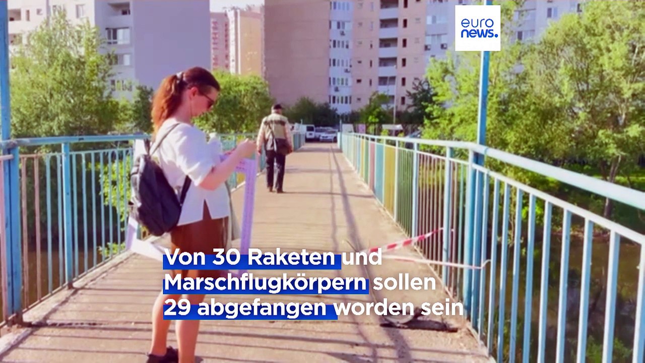 9. Raketenwelle im Mai: 29 von 30 abgeschossen laut ukrainischen Angaben