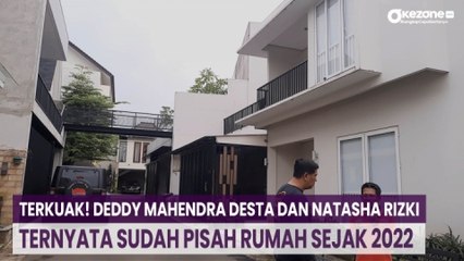 Terkuak! Deddy Mahendra Desta dan Natasha Rizki Ternyata Sudah Pisah Rumah Sejak 2022