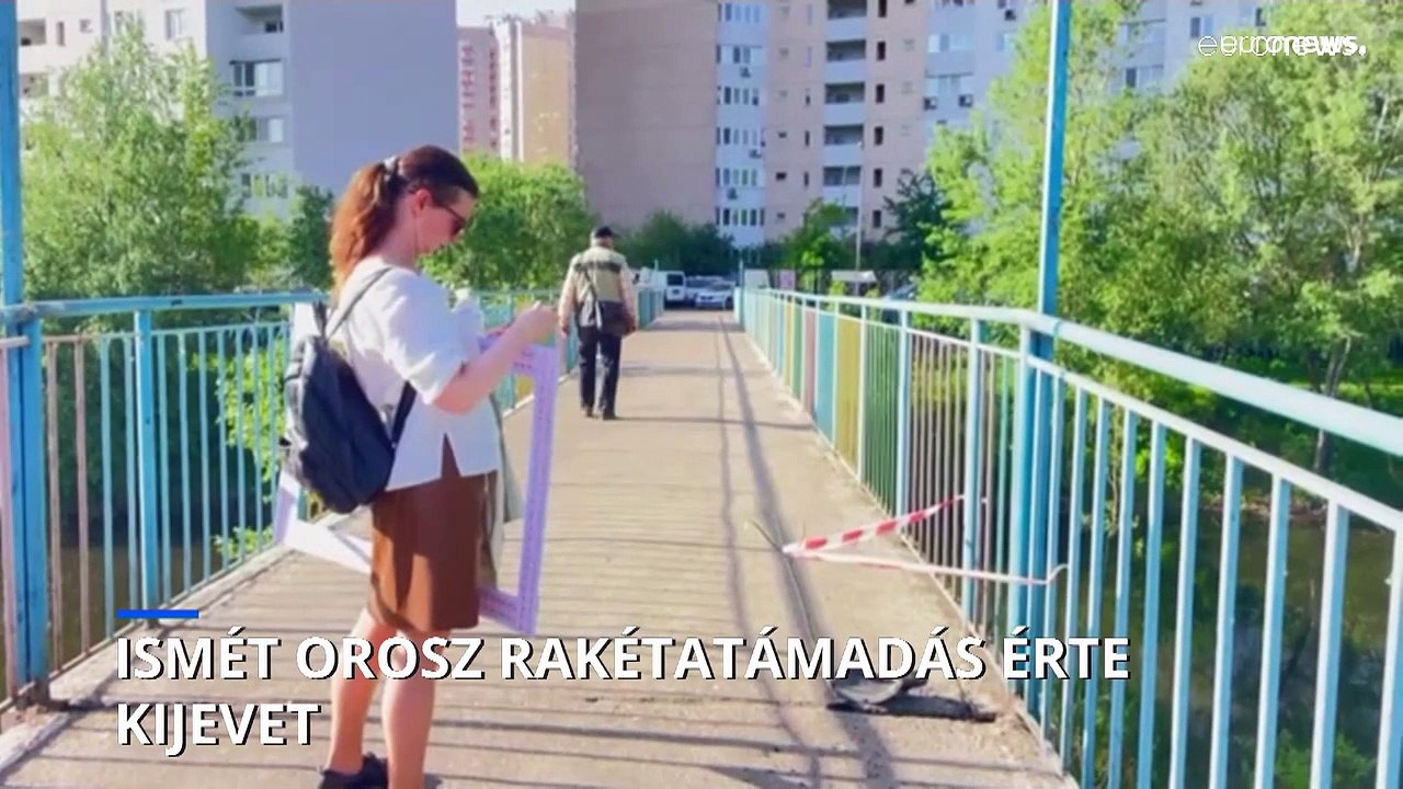 Ismét orosz rakétatámadás érte Kijevet
