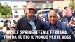 Bruce Springsteen a Ferrara, fan da tutto il mondo per il Boss