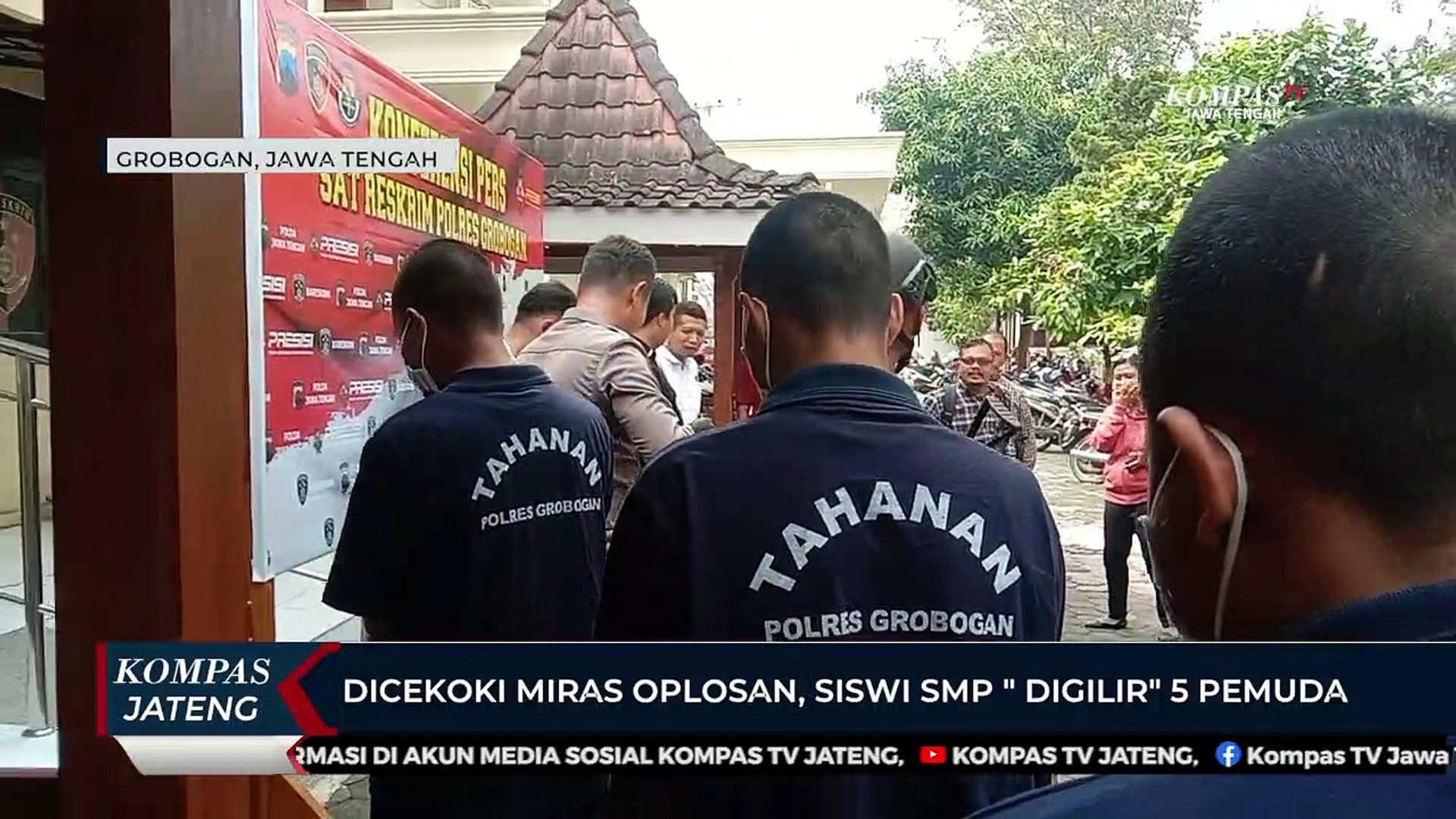 Dicekoki Miras Oplosan, Siswi SMP Digilir 5 Pemuda - Video Dailymotion