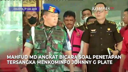 Mahfud MD Jawab Isu Miring Terkait Penetapan Johnny Plate Jadi Tersangka