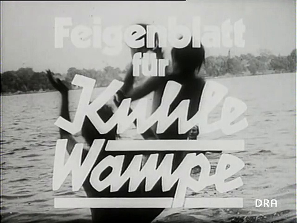 Ein Feigenblatt für Kuhle Wampe (DDR-Drama, 1975)