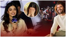 Rashmika ని వదినా అంటూ ఏడిపించిన Rowdy Vijay Deverakonda Fans | Telugu OneIndia