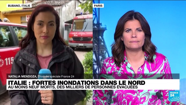 Les italiens sous le choc après les inondations dans le nord du pays