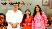 Juhi Parmar,Rajesh Kumar, And Hetal Gada's Interview For Their New Family Drama Film Yeh Meri Family