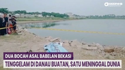 Dua Bocah asal Babelan Bekasi Tenggelam di Danau Buatan, Satu Meninggal Dunia