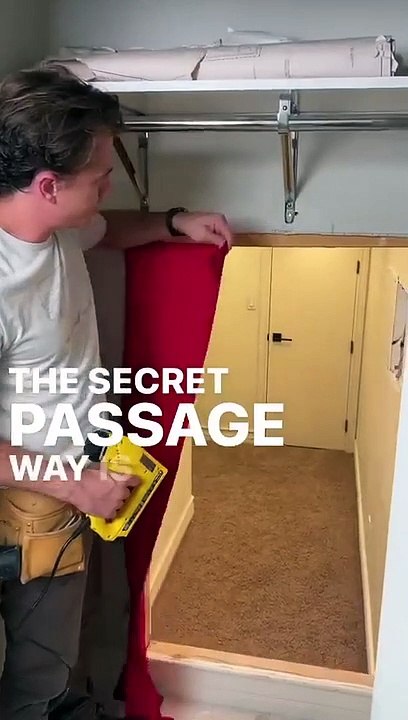 Dad builds Secret Passageway for kids to Neverland!