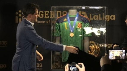 La camiseta de Casillas en Sudáfrica 2010 ya está en el museo Legends