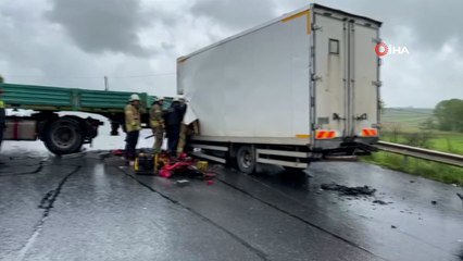 İstanbul'da Hadımköy-Dursunköy'de trafik kazası