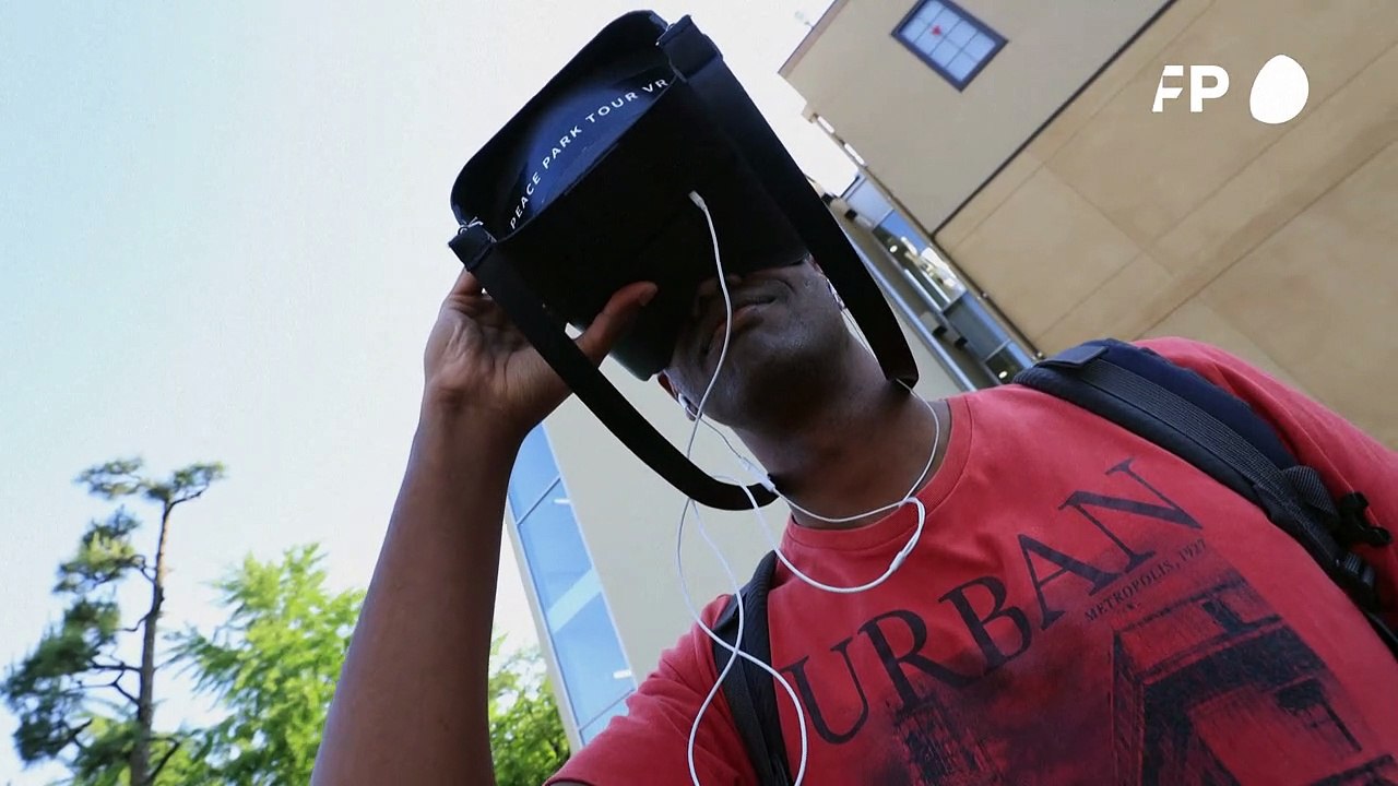 Tour mit vr-brille vermittelt eindruck von atomangriff auf hiroshima