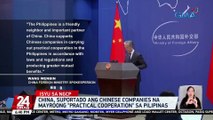 China, suportado ang Chinese companies na mayroong 