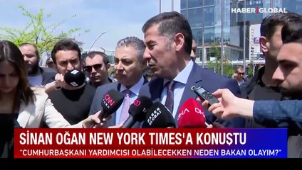 Sinan Oğan, New York Times’a konuştu: Oy verenlerin yüzde 70'i tercihimi destekler