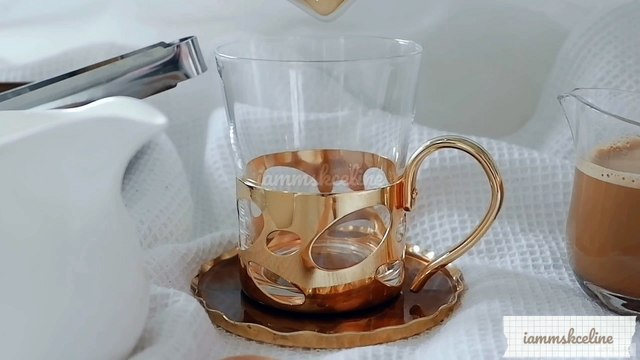 HOME CAFÉ: Cafe Bombon with Soy Milk