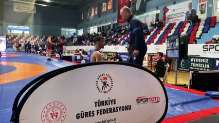 ZONGULDAK - Serbest Güreş Türkiye Şampiyonası başladı