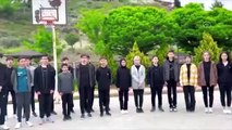 Çorum'da öğrenciler 19 Mayıs Marşı ile klip hazırladı