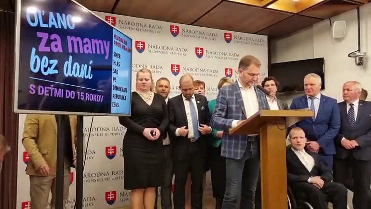ZÁZNAM: I. Matovič: Neplatenie dane pre matky s deťmi bude OĽANO presadzovať naďalej
