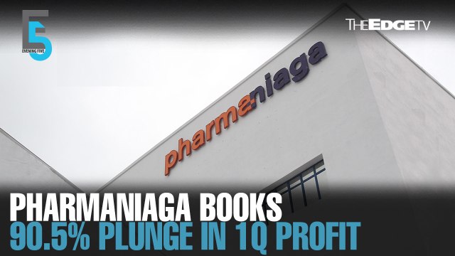 EVENING 5: Pharmaniaga 1Q net profit plunges 90.5%