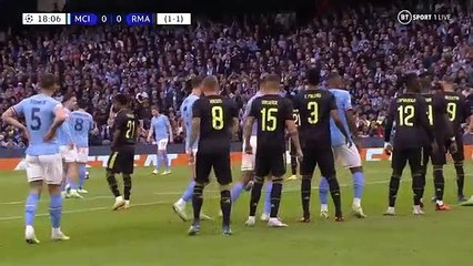 Manchester City 4-0 Real Madrid Champions League Half Final Match Highlights & Goals
