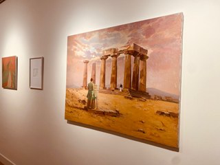 Entrevista al galerista Guillermo de Osma sobre la exposición de Isabel Baquedano