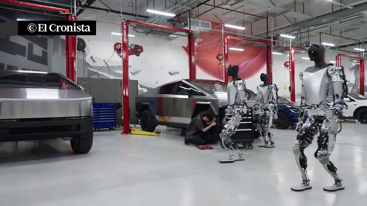robots tesla