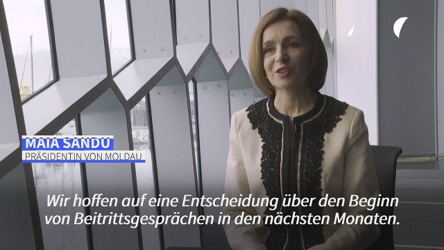 Krieg in der Ukraine: Moldau hofft auf baldigen EU-Beitritt