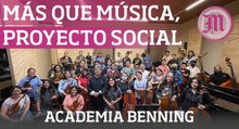 Academia Benning, más que música, proyecto social