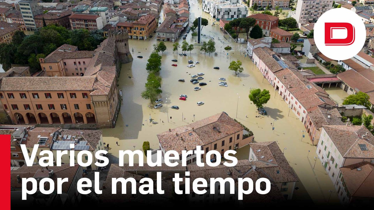Al menos ocho muertos y miles de evacuados por el temporal de lluvias en el norte de Italia