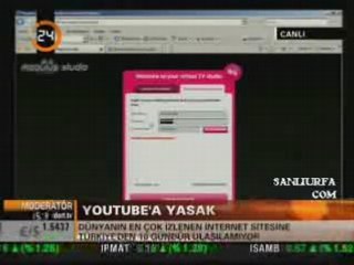 Youtube Yasak programi www.sanliurfa.com