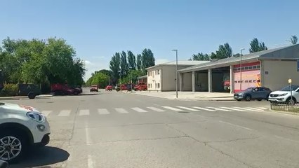 Salen desde la Base Aérea de Torrejón los equipos de primera y segunda intervención del BIEM I