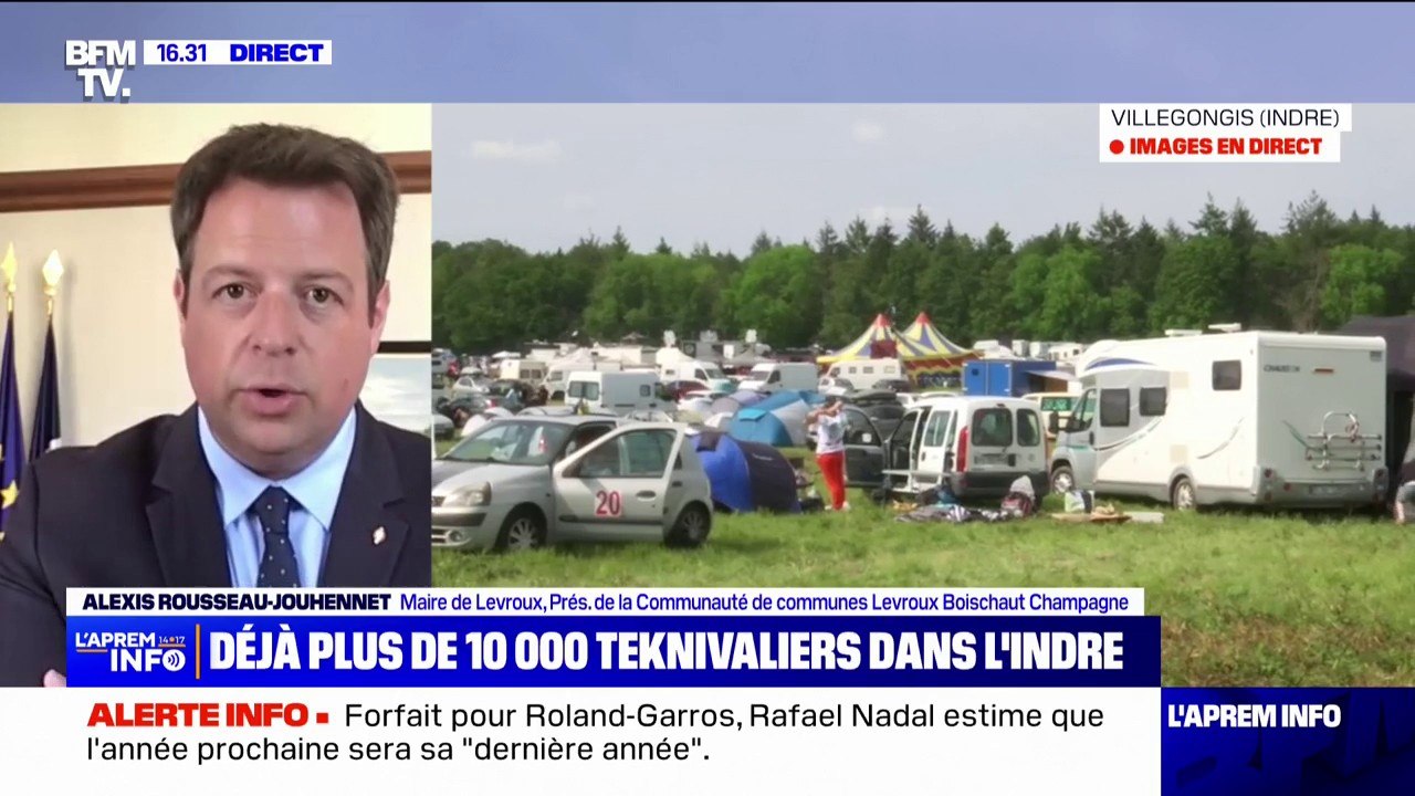 Teknival: "Tout le monde est désabusé de voir qu'on se moque des interdictions qui sont prises" déplore le président de la Communauté de communes Levroux Boischaut Champagne