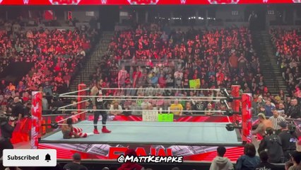Kevin Owens sneaks through the crowd and attacks The Bloodline!! WWE Raw 2/28/23