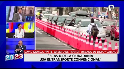 David Mujica sobre la ATU: “En cuatro años no ha luchado contra la informalidad”