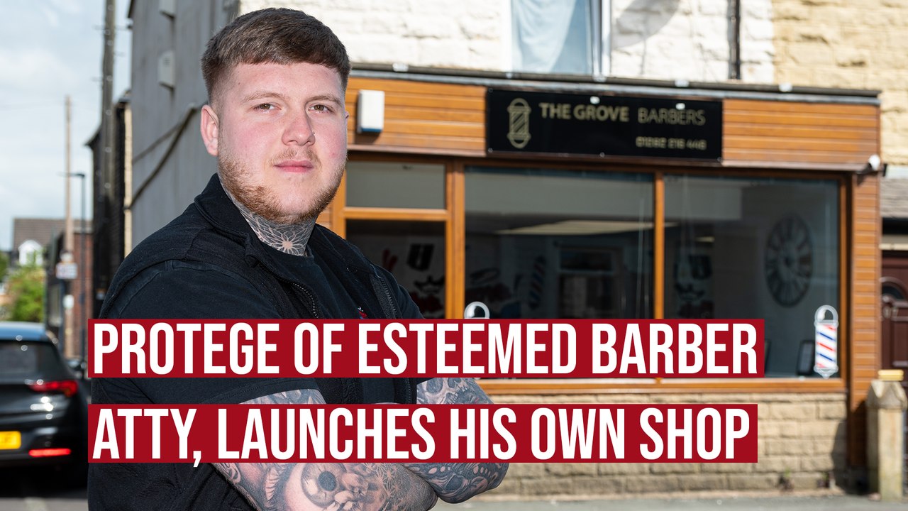 Protege of Burnley's esteemed barber Atty, launches his own shop in Rosegrove