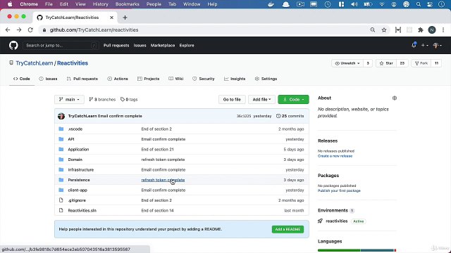 Building an app with Net. Core and React - Source code and Resources used on this course