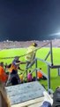 Un supporteur veut entrer sur la pelouse pendant un match mais n'avait pas prévu ça... douloureux