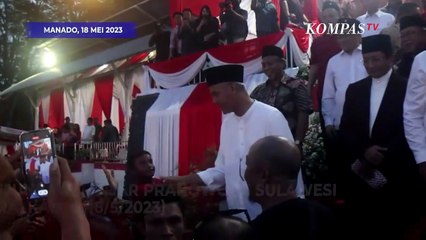 Momen Kebersamaan Ganjar Pranowo dan Nasaruddin Umar di Manado