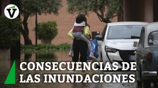 Así ha quedado el norte de Italia tras las inundaciones en las que han muerto al menos 13 personas