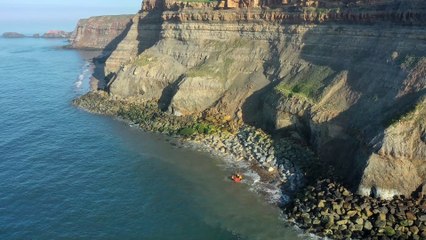 Whitby RNLI Drone Rescue Footage 🚁