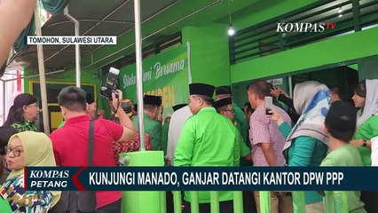 Sambangi Kantor PPP Manado,  Ganjar: Megawati Minta Saya ke DPW PPP Saat Konsolidasi