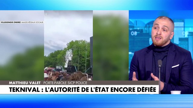 Matthieu Valet sur le Teknival : «Lorsque l'on n'a pas de dispositif lourd, on a souvent des personnes qui se retournent contre les policiers»