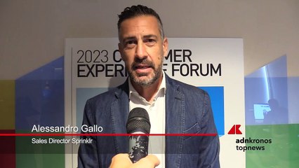 Customer Experience, Gallo (Sprinklr): “Sfida consiste nella capacità di intercettare giudizio dell’utente”