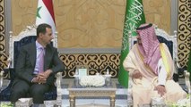 الرئيس السوري بشار الأسد يصل إلى مطار جدة للمشاركة في القمة العربية