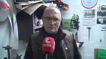 Ayakkabı tamircisi maliyetlerin artmasından şikayetçi
